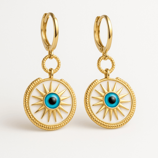 Evil Eye Protection Earrings - earrings