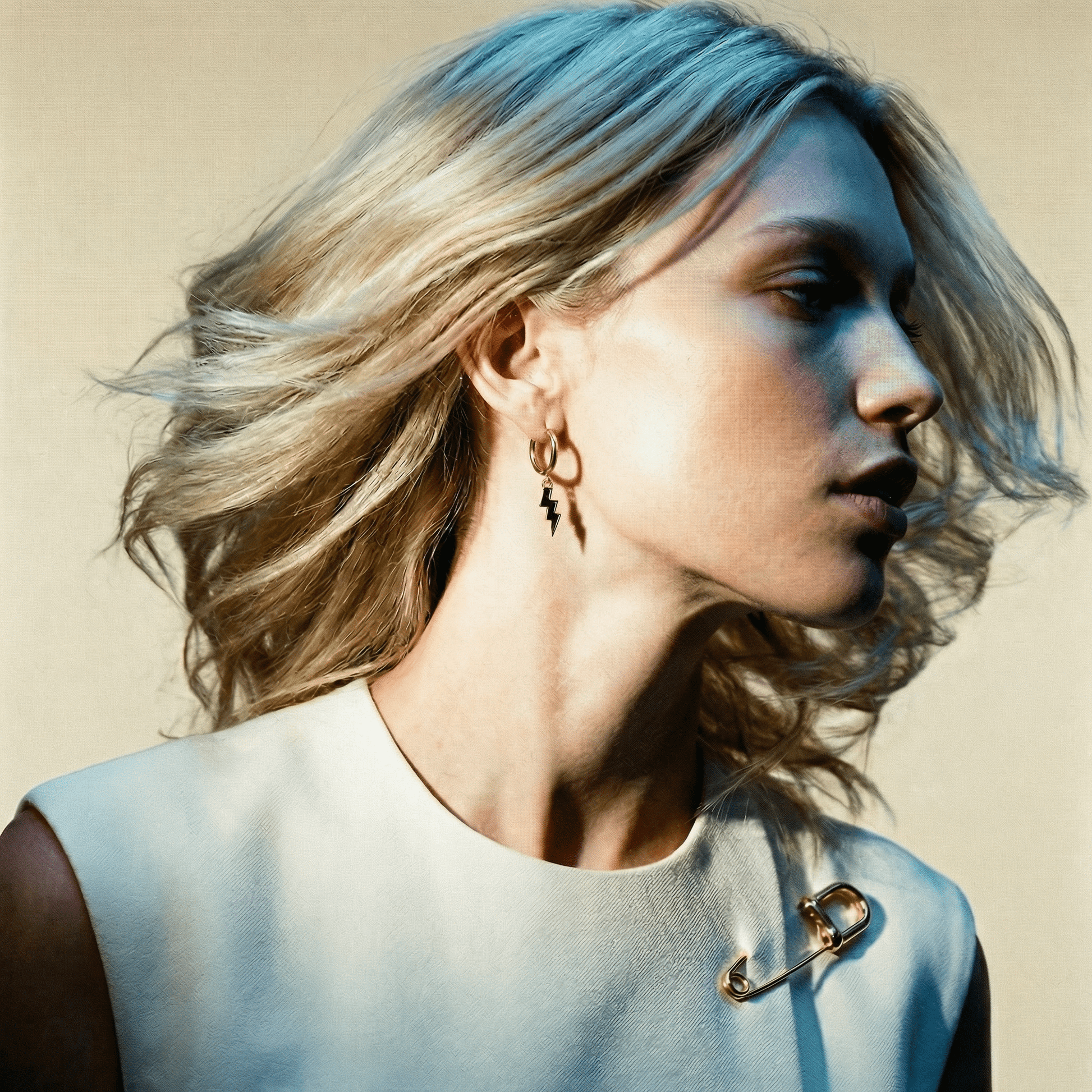 Fame Gold Plated SS 925 Earrings - 