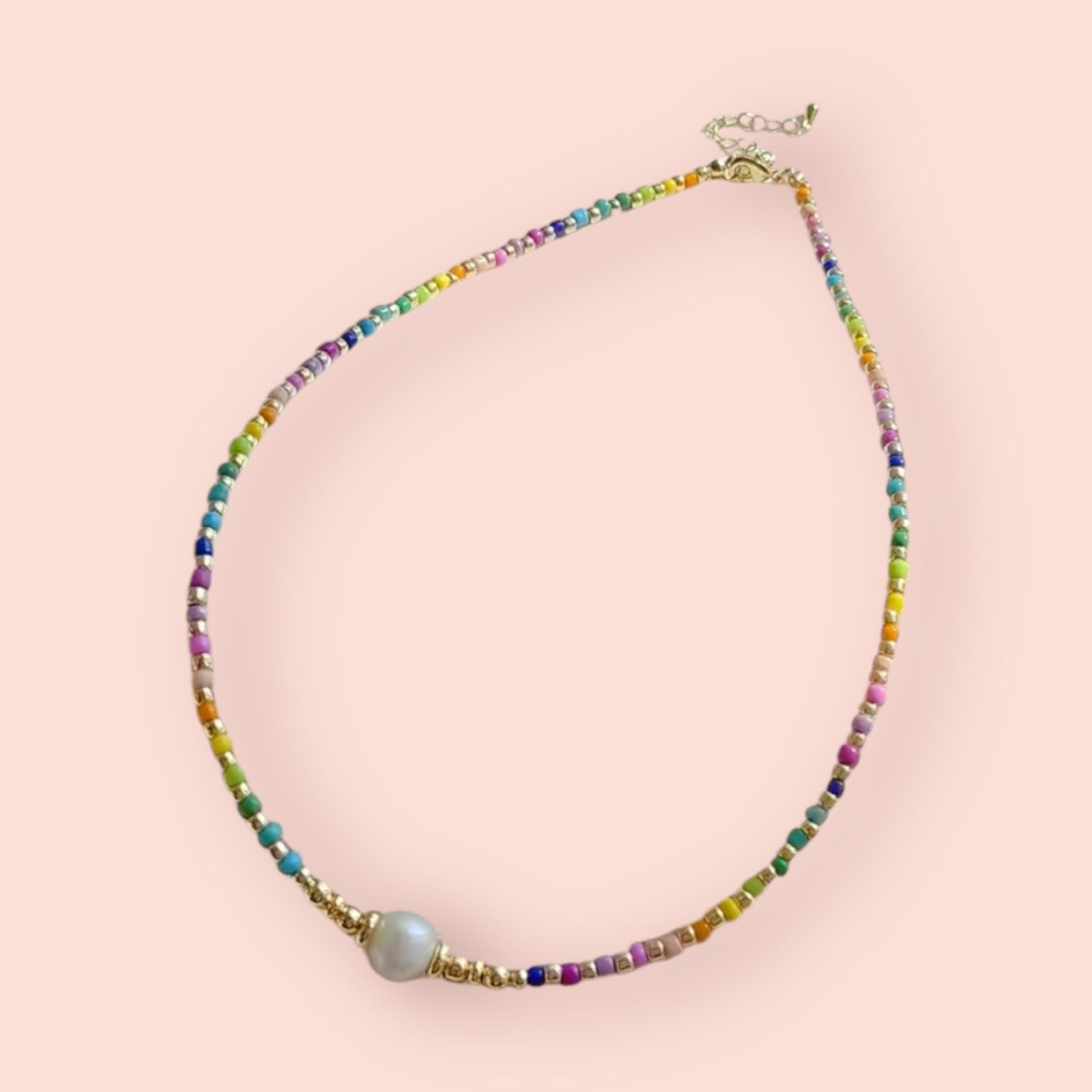 Festival Beaded Necklace (more colours) - 