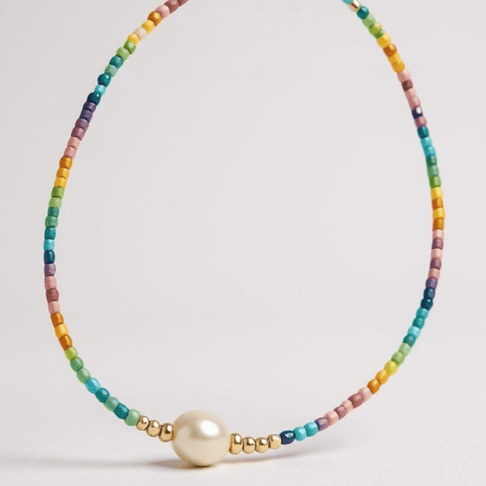 Festival Beaded Necklace (more colours) - 