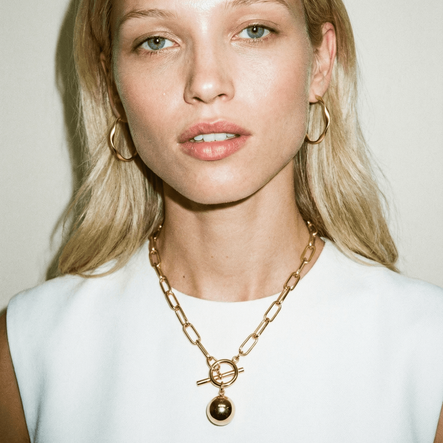 Golden Years Gold Plated Necklace - 