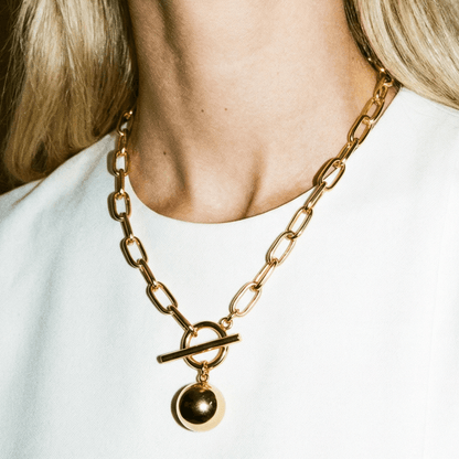 Golden Years Gold Plated Necklace - 