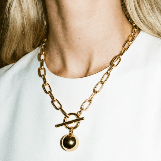 Golden Years Gold Plated Necklace - 