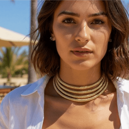 Iman Gold Necklace - 