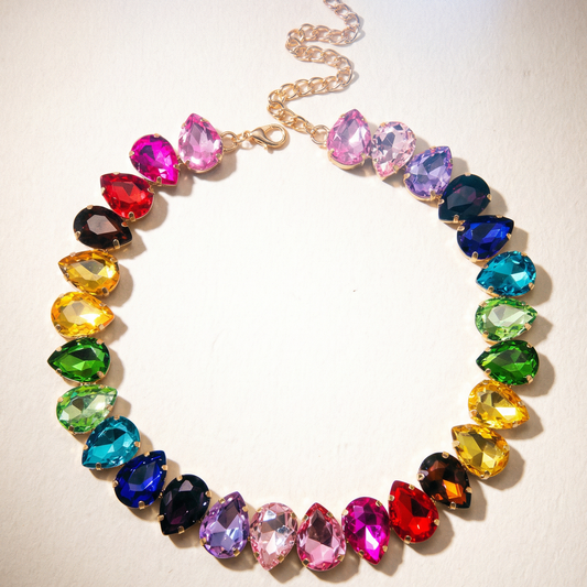 Killer Queen Rainbow Necklace - 