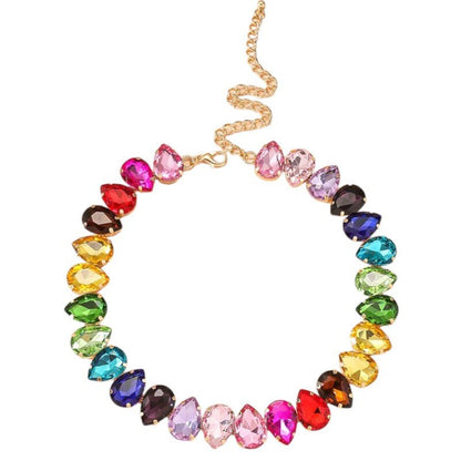 Killer Queen Rainbow Necklace-