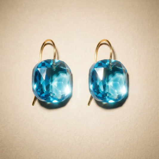 London Calling Aqua Earrings - 