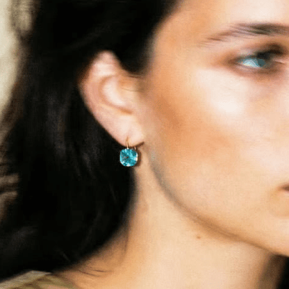 London Calling Aqua Earrings - 