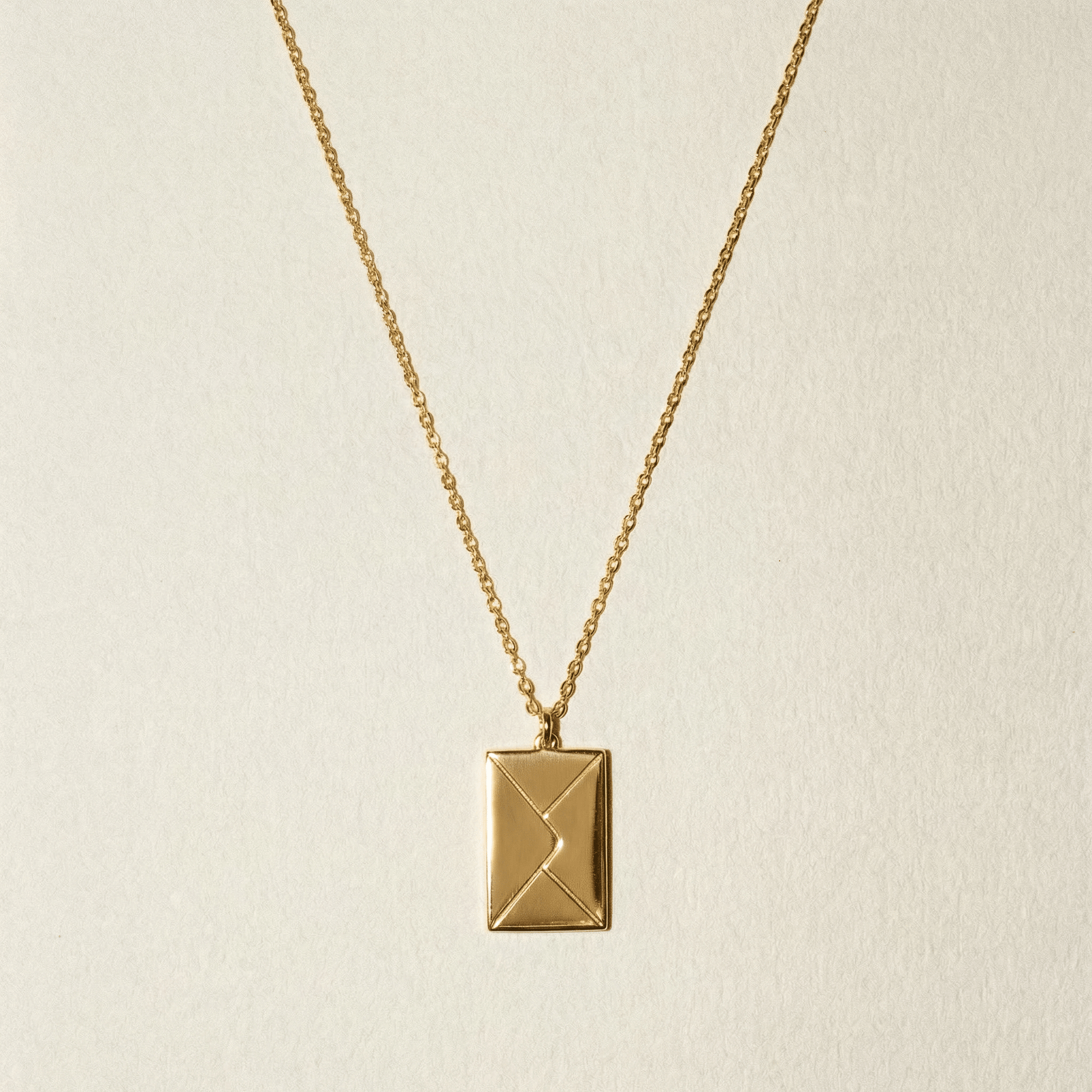 Love Letter Necklace (more colours Gold, Silver, Rose Gold) - 