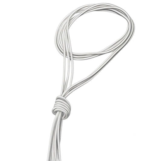 Lurex Long Necklace Gold and Silver (More Colours) - Necklace
