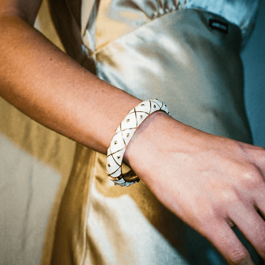 Modern Love Enamel Bracelet - 