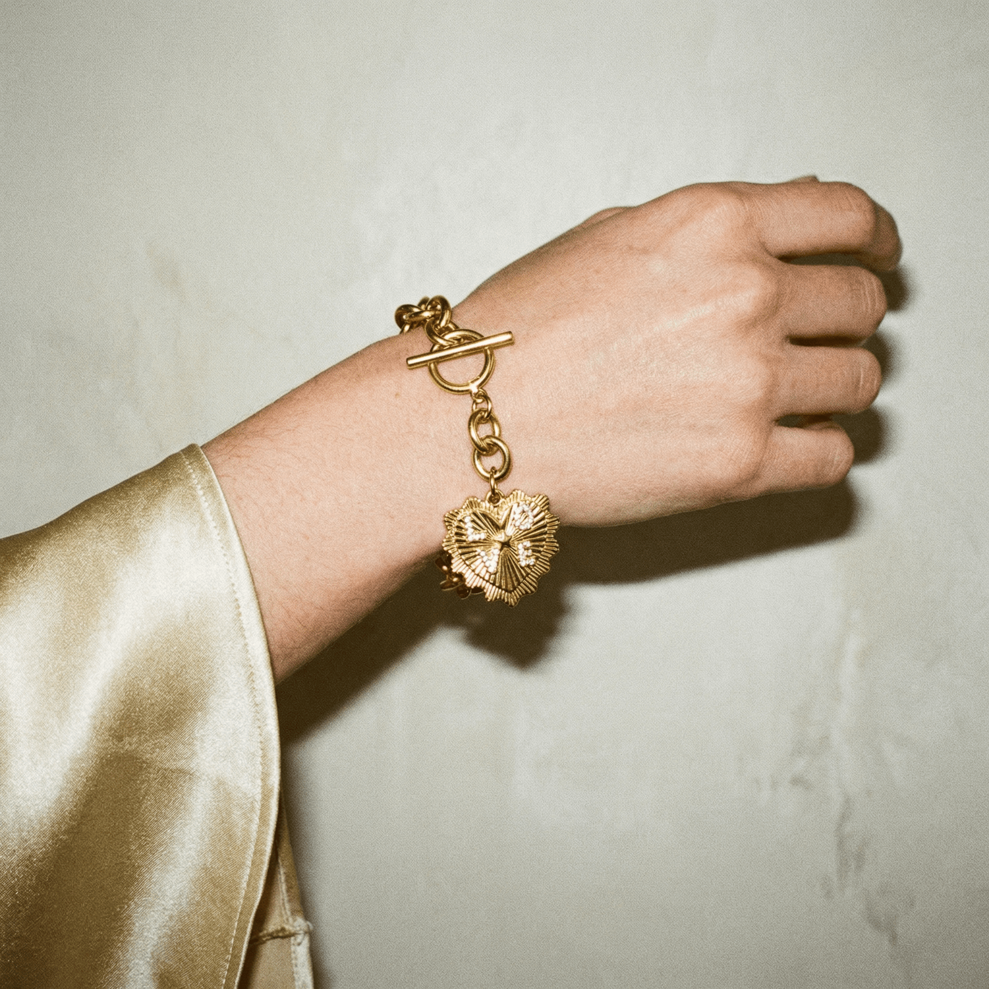 Never Tear Us Apart 18k Gold Plated Bracelet - Bracelet