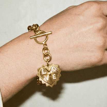 Never Tear Us Apart 18k Gold Plated Bracelet - Bracelet