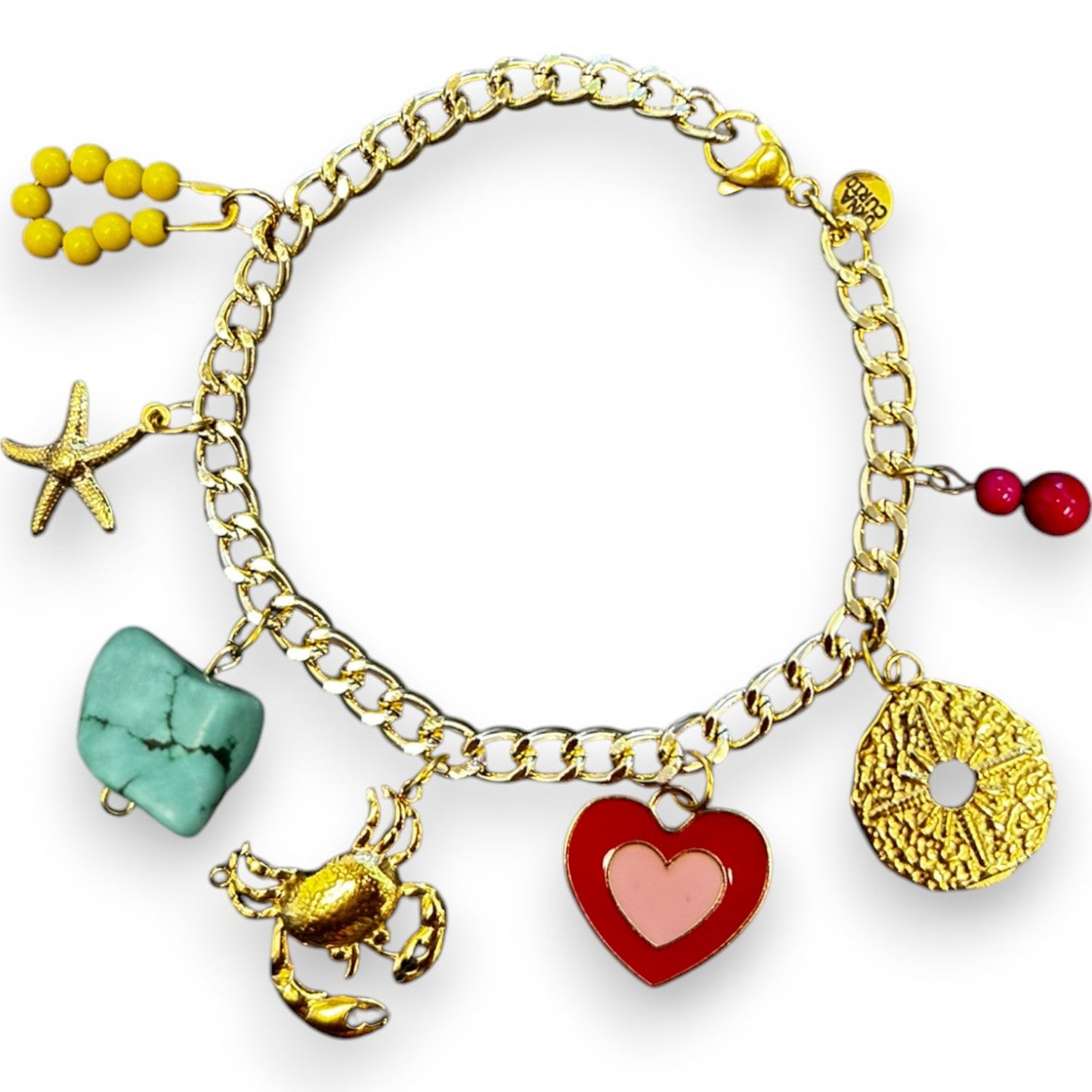 Orna Signature Gold Charm Bracelet - Bracelet