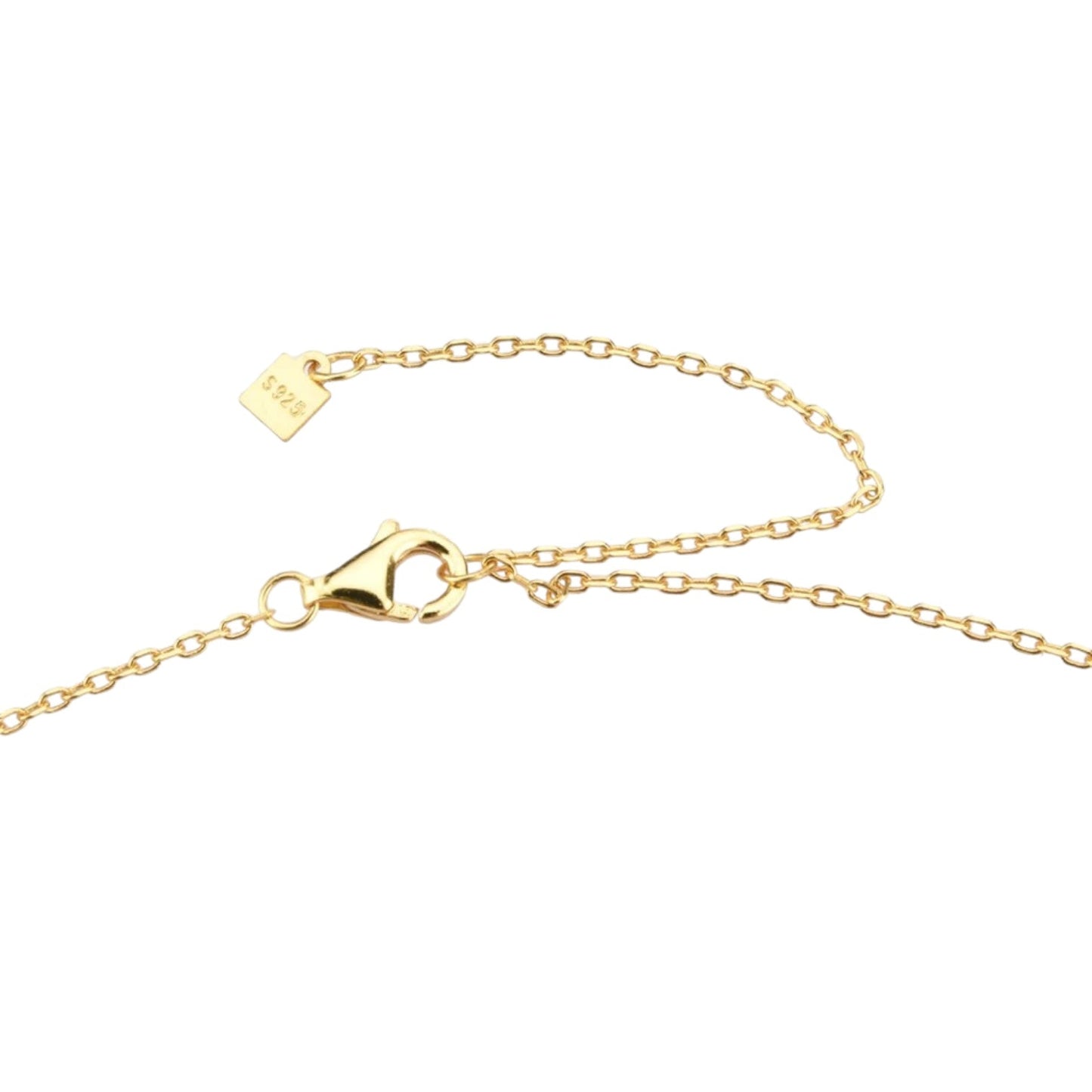 Platinum Moon 18k Gold Necklace-