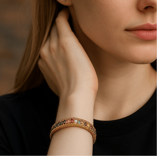 Queenie Cubic Zirconia Bracelet (more colours) - 