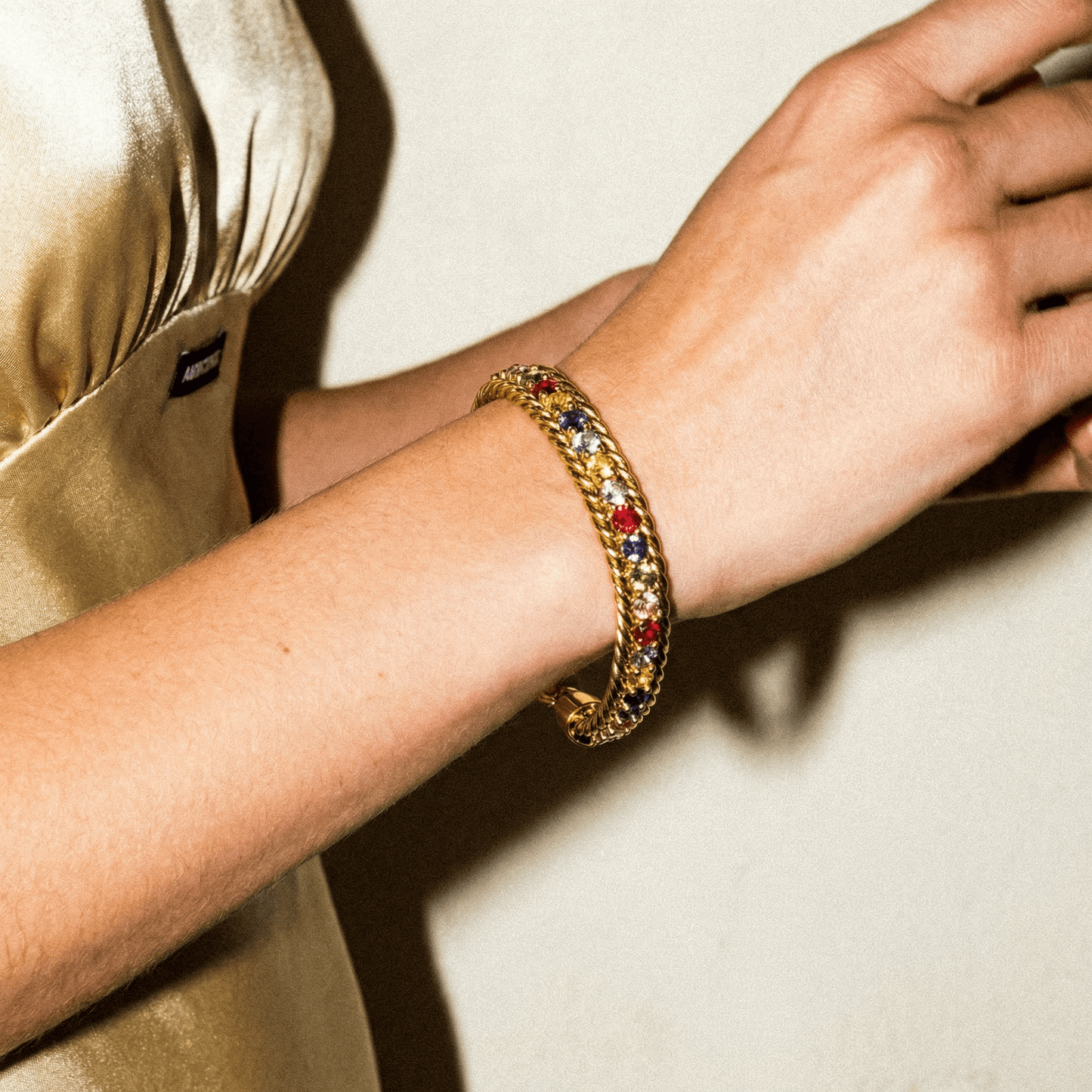 Queenie Cubic Zirconia Bracelet (more colours) - Bracelet