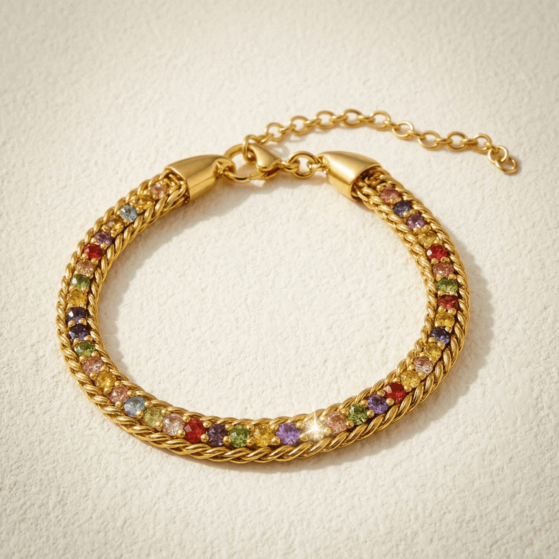 Queenie Cubic Zirconia Bracelet (more colours) - Bracelet