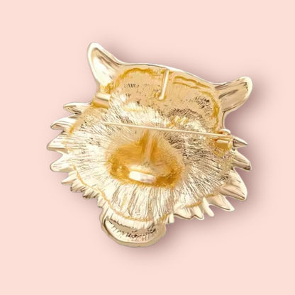 Roar Rhinestones Brooch - Brooch