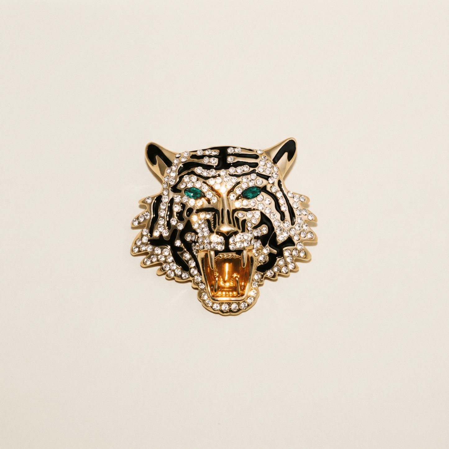 Roar Rhinestones Brooch - Brooch