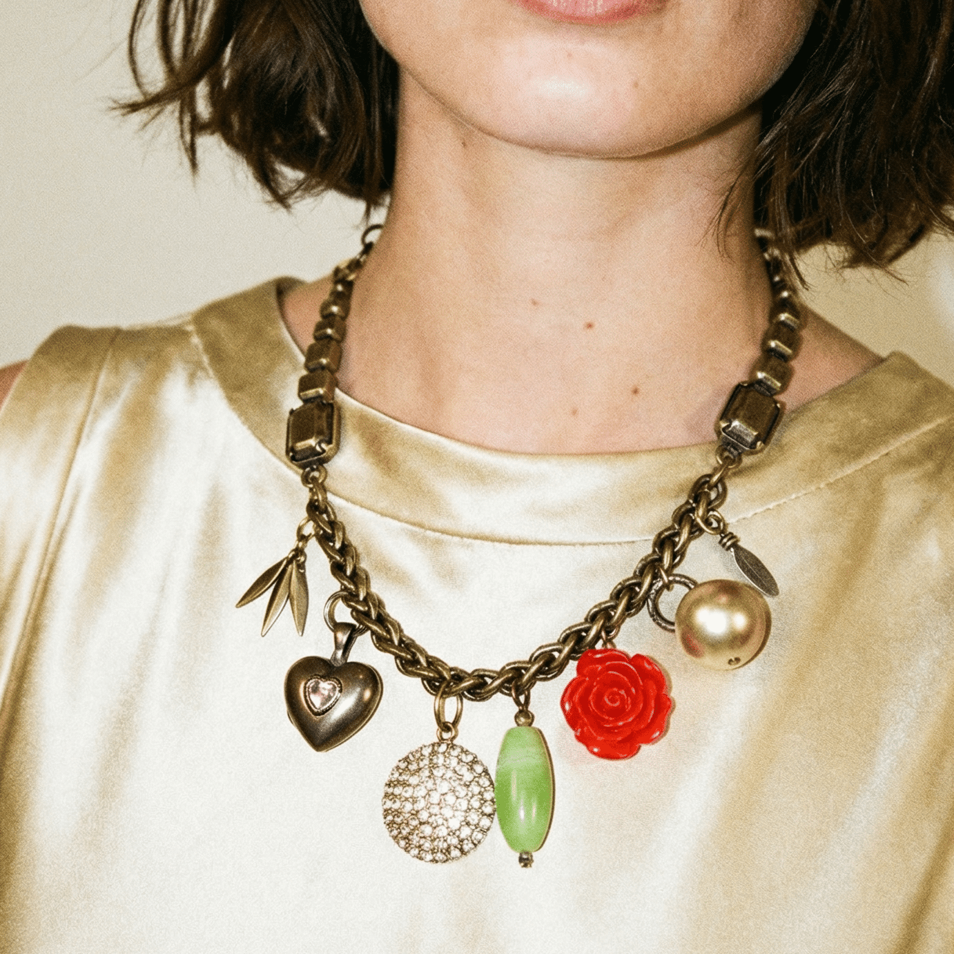 Signature Orna Curio Vintage Charm Necklace - Necklace