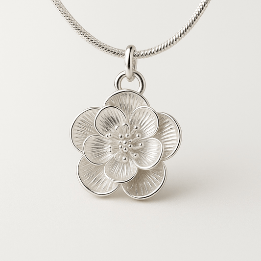 Singapore Sling Sterling Silver 925 Necklace - 