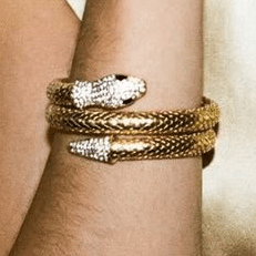Snake Charmer Gold Bracelet - Bracelet