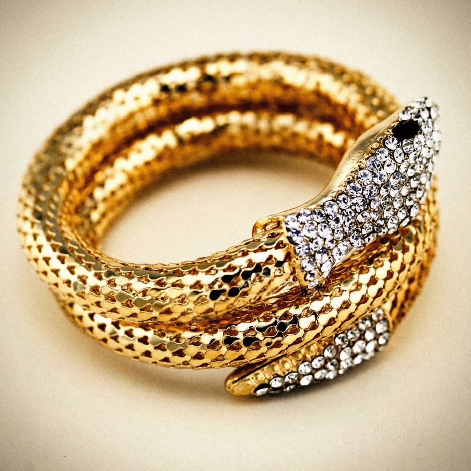 Snake Charmer Gold Bracelet - Bracelet