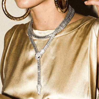 Snake Charmer Multi Silver Necklace - Bracelet