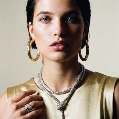 Snake Charmer Multi Silver Necklace - Bracelet