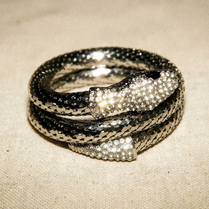 Snake Charmer Silver Bracelet - Bracelet