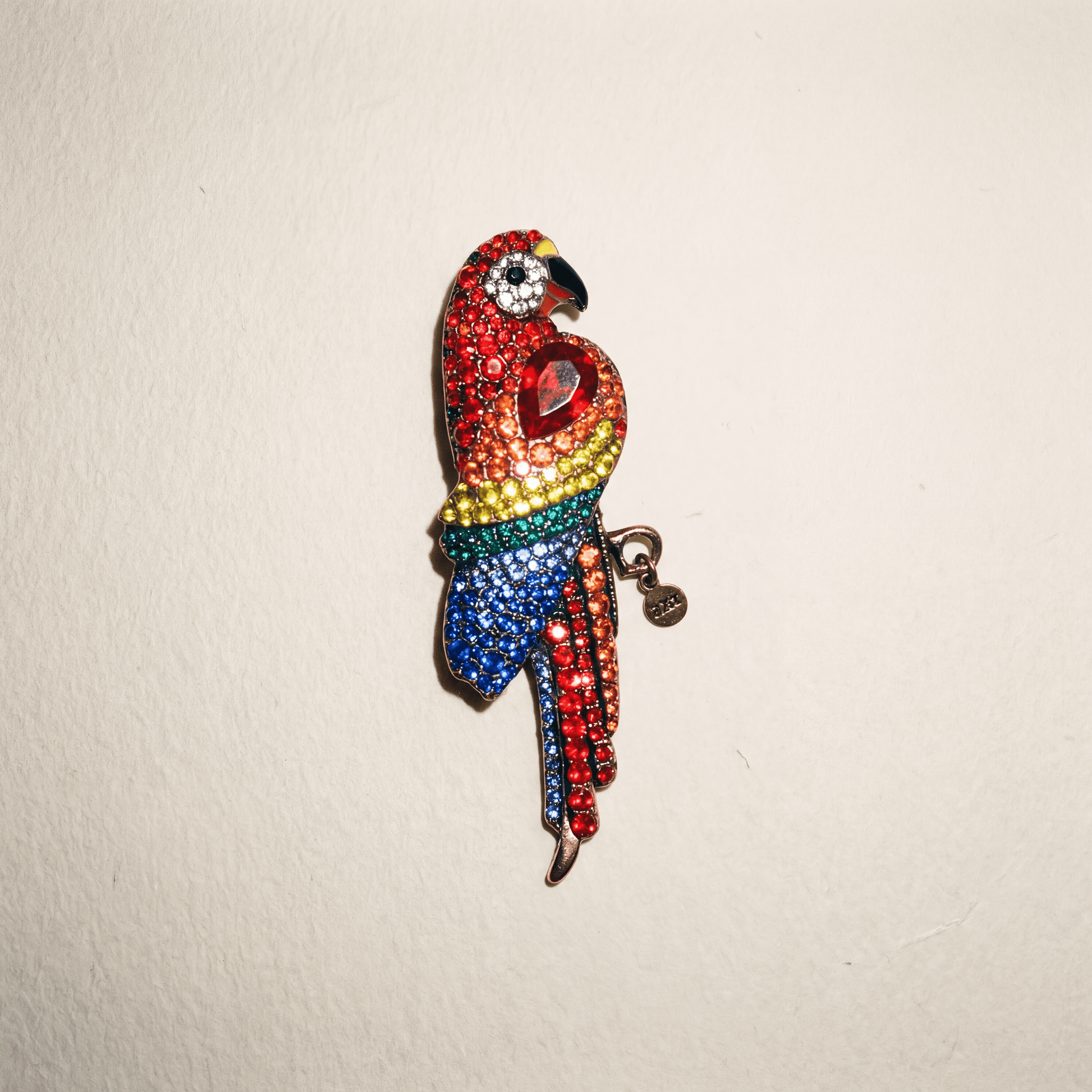 Sparkly Parrot Brooch - Brooch