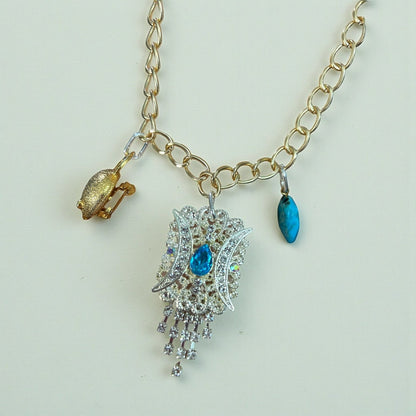 Summer Loving Vintage Bespoke Gold Necklace - 