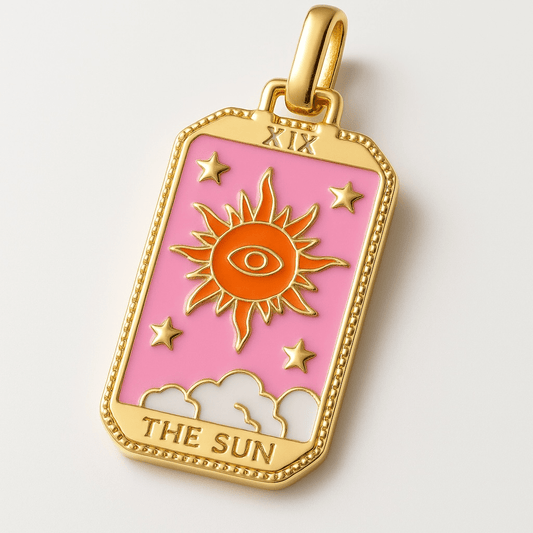 Tarot Card Charm 'The Sun' - Charm