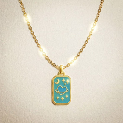 Tarot Card Love Necklace - Necklace