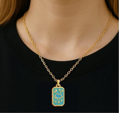 Tarot Card Love Necklace - Necklace