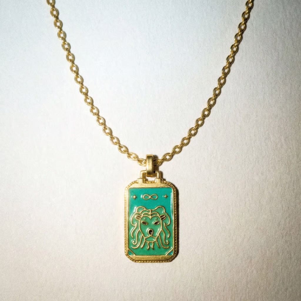 Tarot Lion Necklace - Necklace