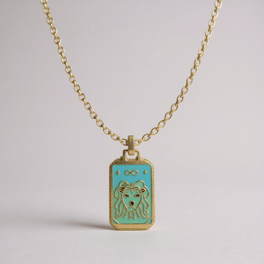 Tarot Lion Necklace - Necklace