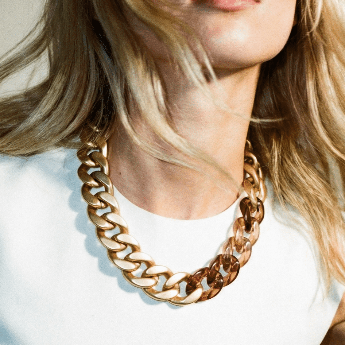 The Goldie Statement Chain Necklace - Necklace