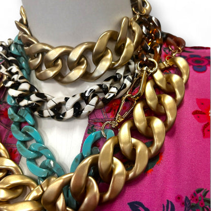 The Goldie Statement Chain Necklace - Necklace