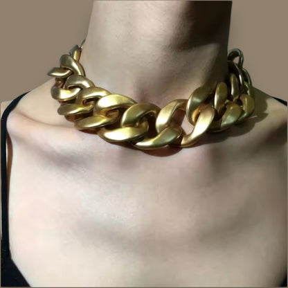 The Goldie Statement Choker - Necklace