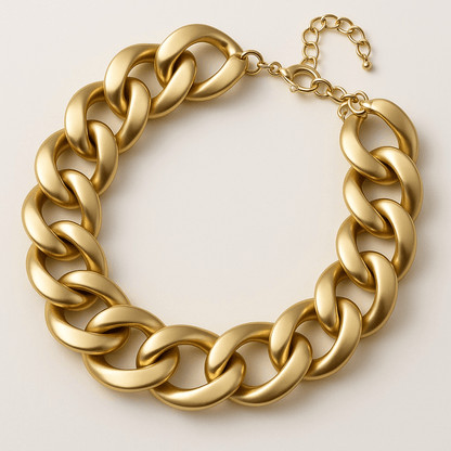 The Goldie Statement Choker - Necklace