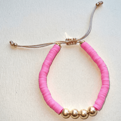 True Colours Pink Bracelet - 