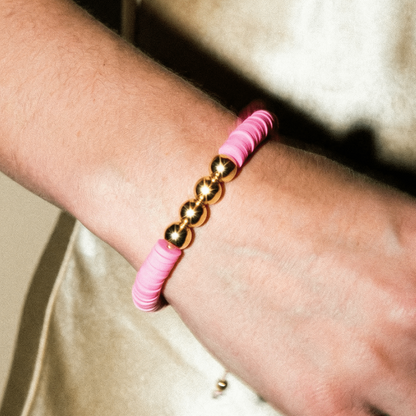 True Colours Pink Bracelet - 