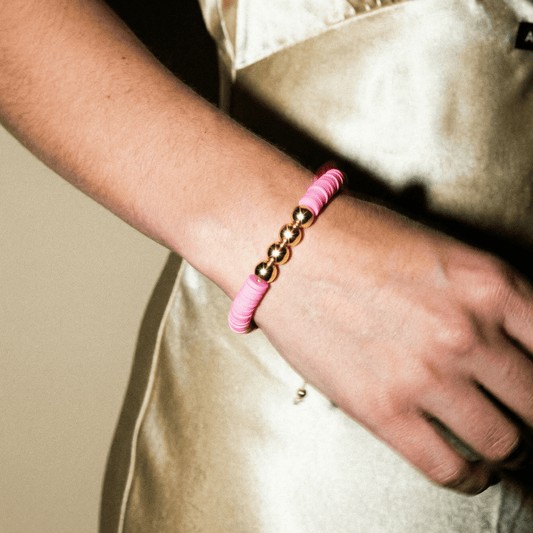 True Colours Pink Bracelet - 