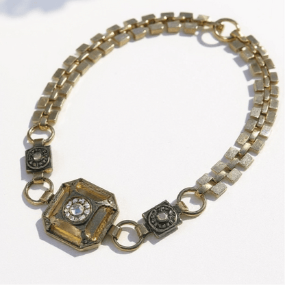 Vintage Balkan Gold Necklace - Necklace