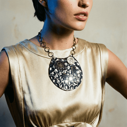 Vintage Mesmerize Me Statement Necklace - Necklace