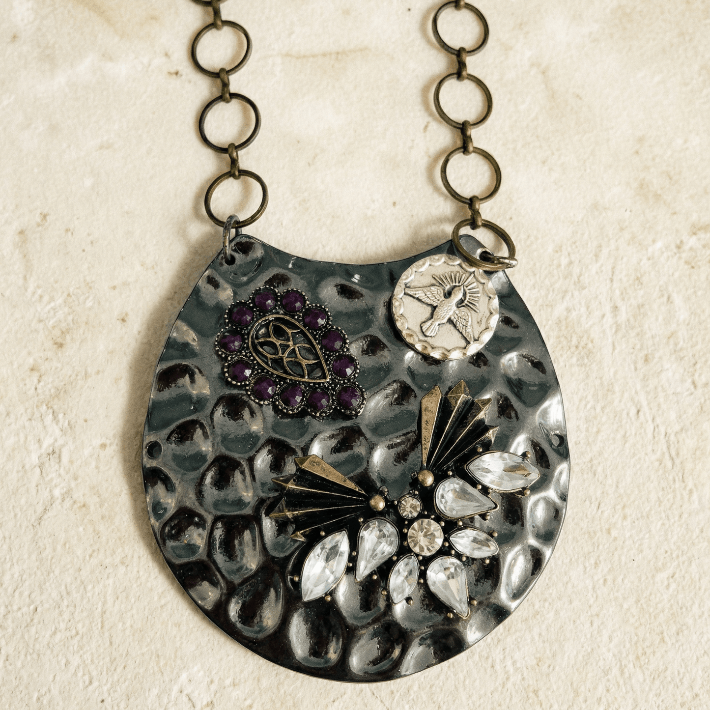 Vintage Mesmerize Me Statement Necklace - Necklace