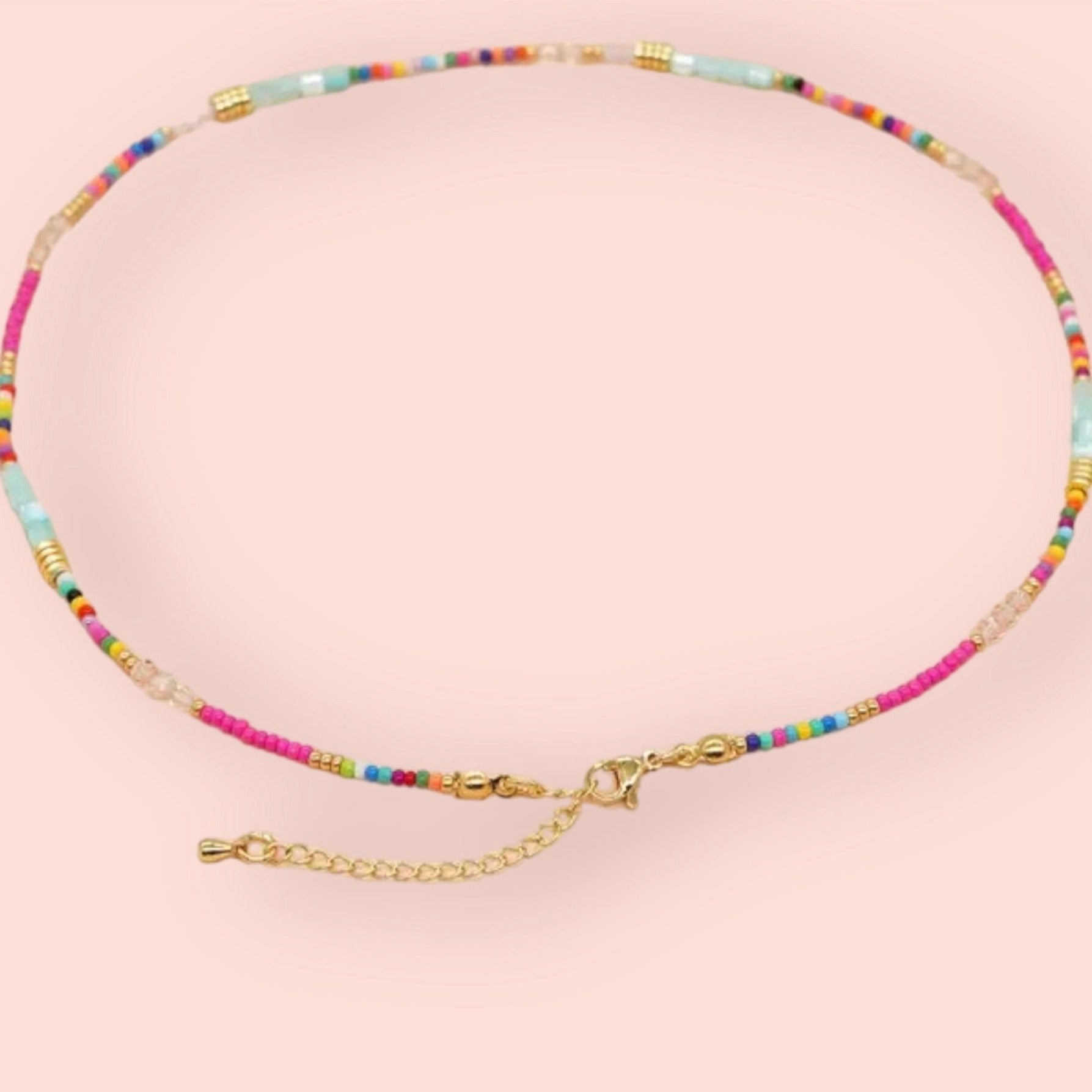 El Mariachi Beaded Colourful Necklace-