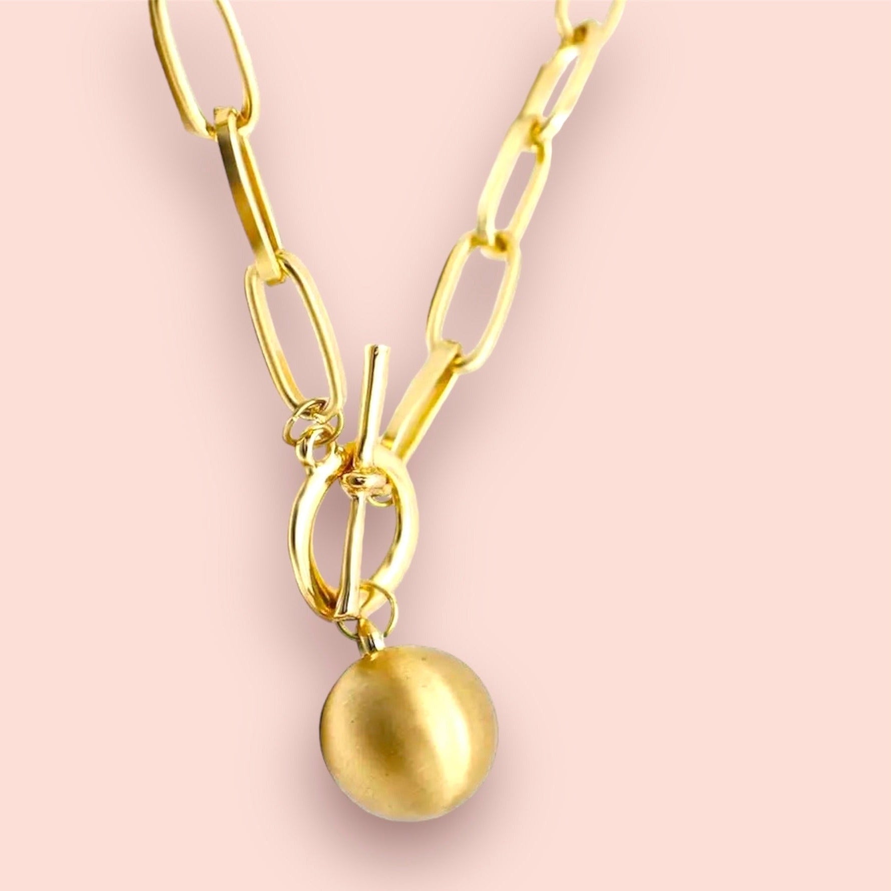 Golden Years Gold Plated Necklace-